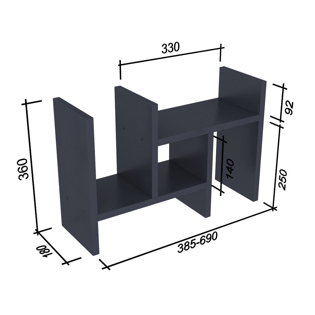 Надставка для стола NS-2 Loft Design