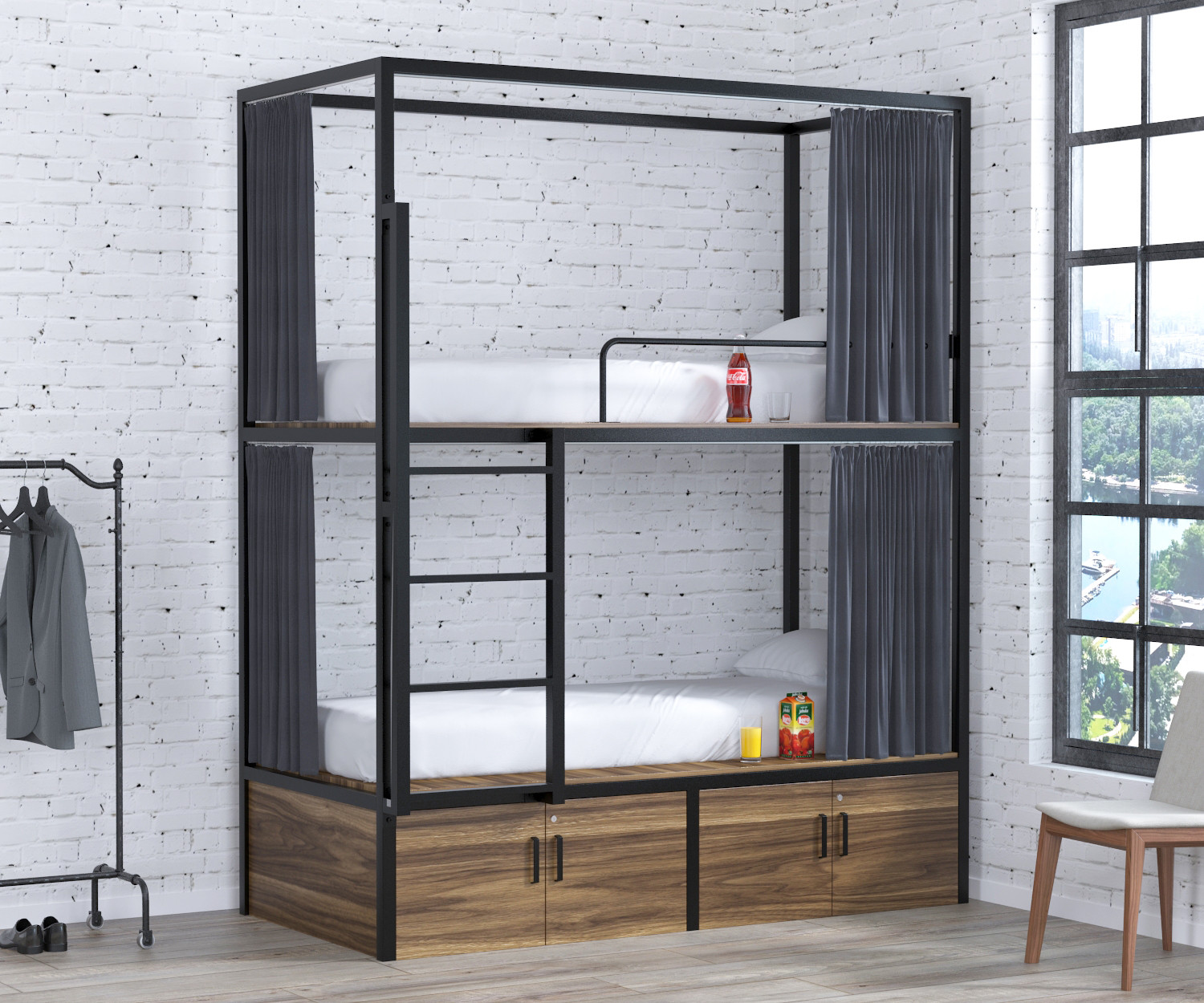 Кровать двухъярусная Loft Design